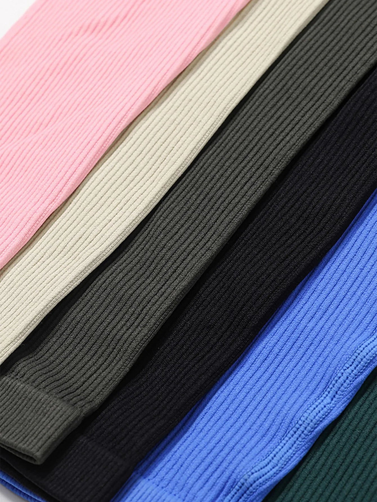 Sleek and Stylish Ribbed Yoga Jumpsuit - 02AMSTORY - Women's Dresses,Rompers, Skirts - 24 Hour Sport