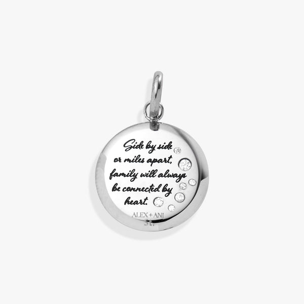 Wife Flower Disc Charm