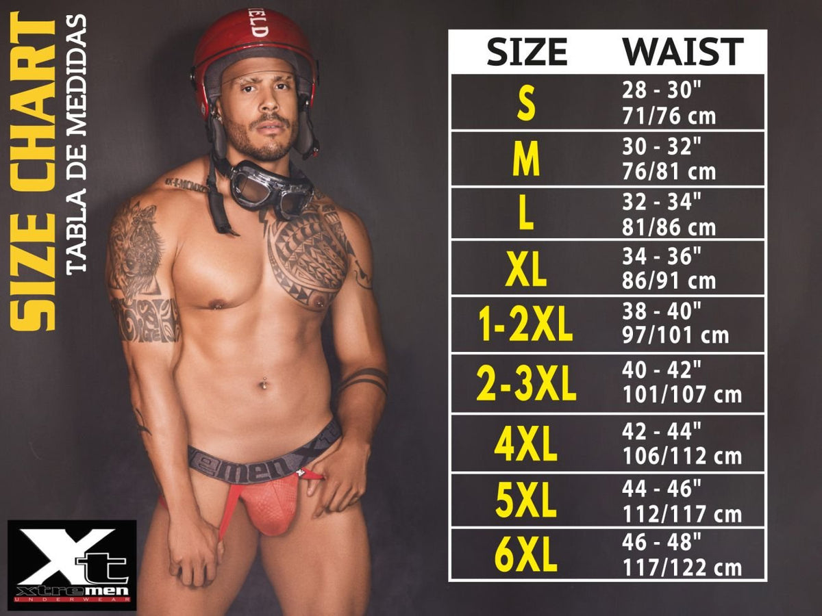 Xtremen 91182 Microfiber Thongs Color Pink - 02AMSTORY - Thongs - Mortal Under Gear