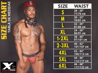 Xtremen 91182 Microfiber Thongs Color Pink - 02AMSTORY - Thongs - Mortal Under Gear