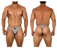 Xtremen 91185 Mesh Thongs Color Gray - 02AMSTORY - Thongs - Mortal Under Gear