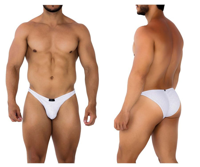 Xtremen 91201 Jacquard Bikini Color White - 02AMSTORY - Bikini - Mortal Under Gear